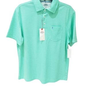 Men's IZOD saltwater beach performance polo size M